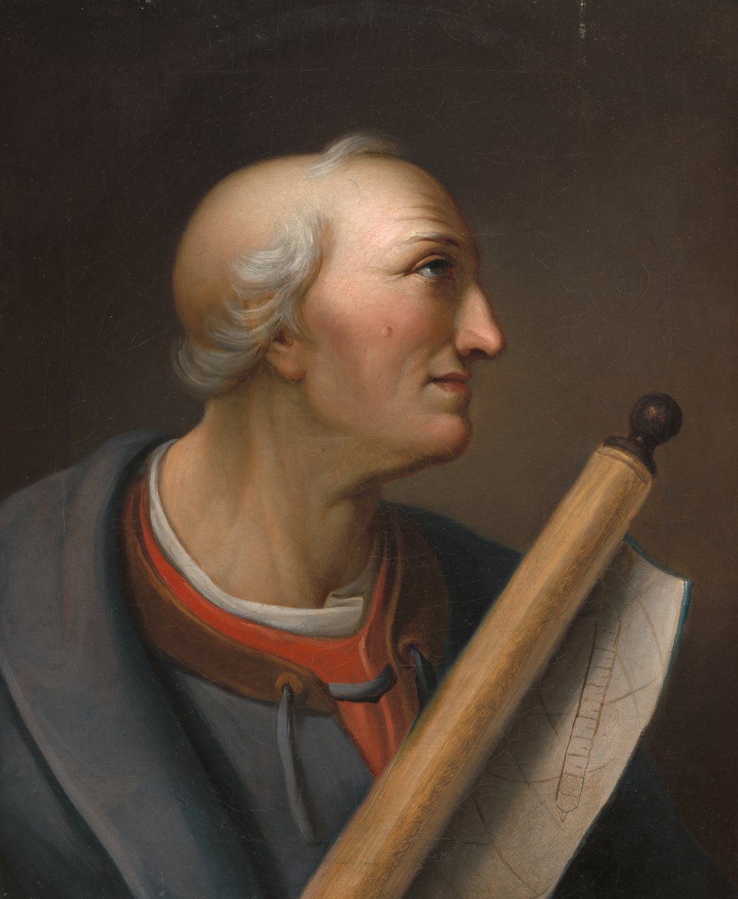 Amerigo Vespucci (1454-1512) door Charles Willson Peale