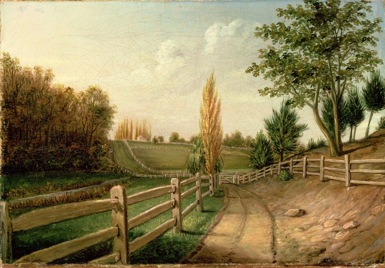 Belfield Boerderij, c.1816 door Charles Willson Peale