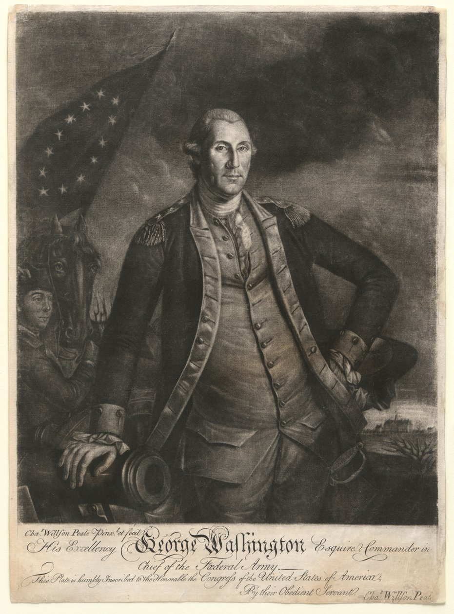 George Washington door Charles Willson Peale