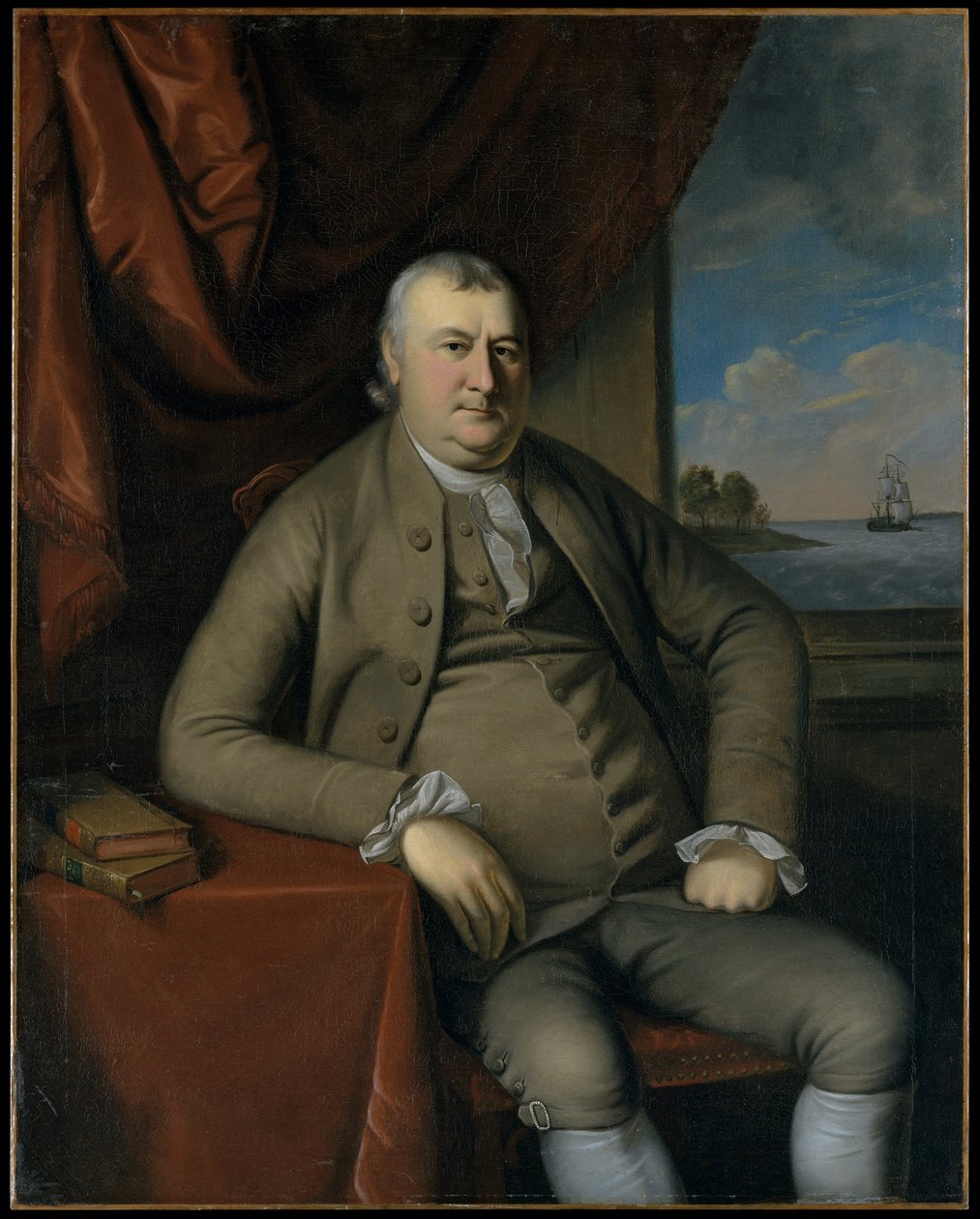 Samuel Mifflin door Charles Willson Peale