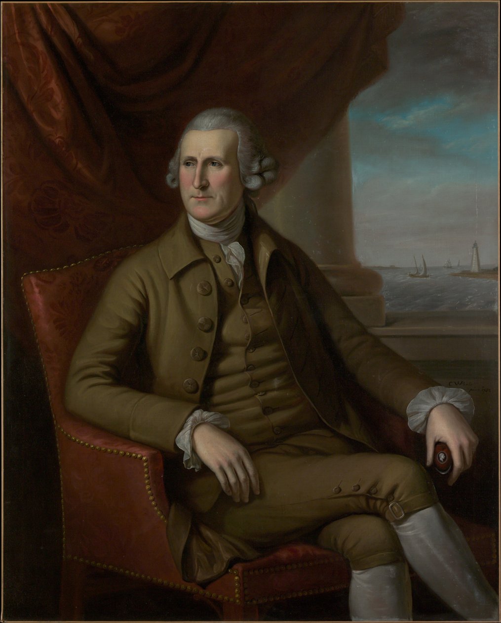 Thomas Willing door Charles Willson Peale