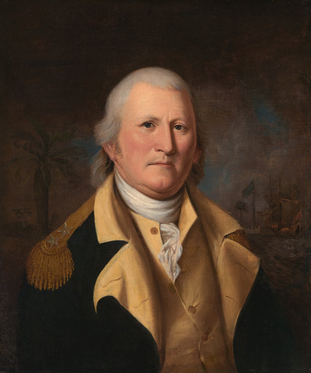 William Moultrie door Charles Willson Peale