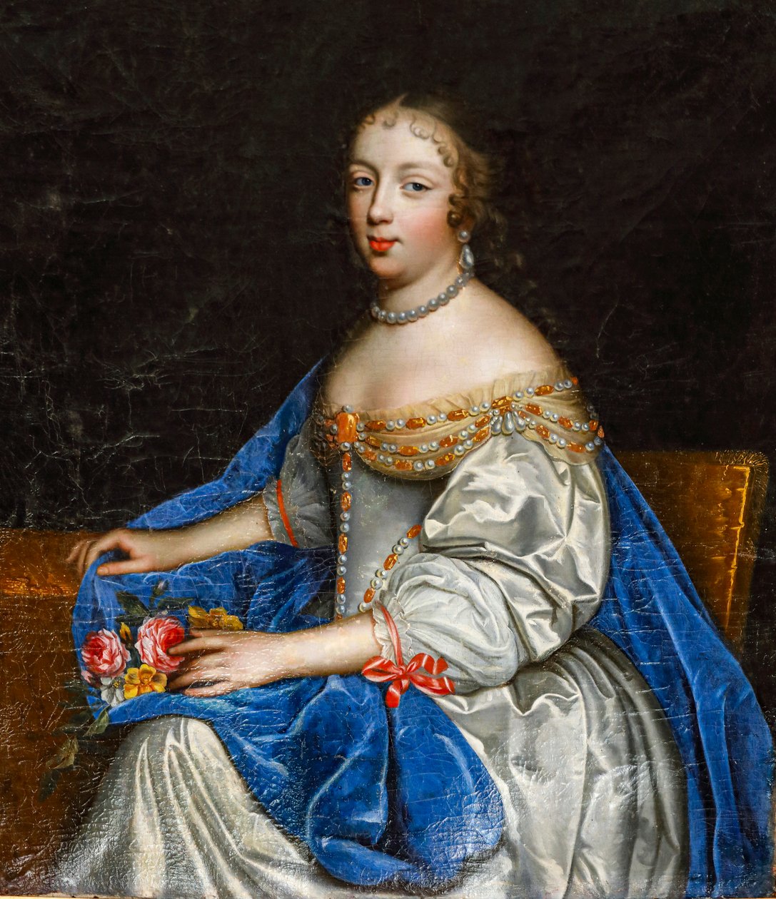 Portret van Louise-Antoinette de la Châtre door Charles and Henri Beaubrun