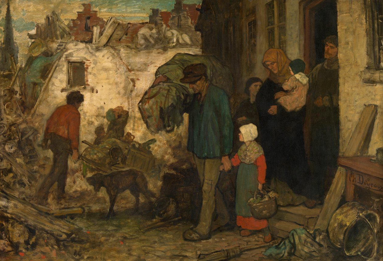 De Verdrijving door Charles de (1825 70) Groux