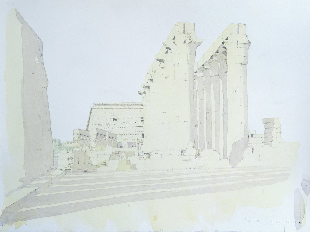 Luxor Tempel door Charlie Millar