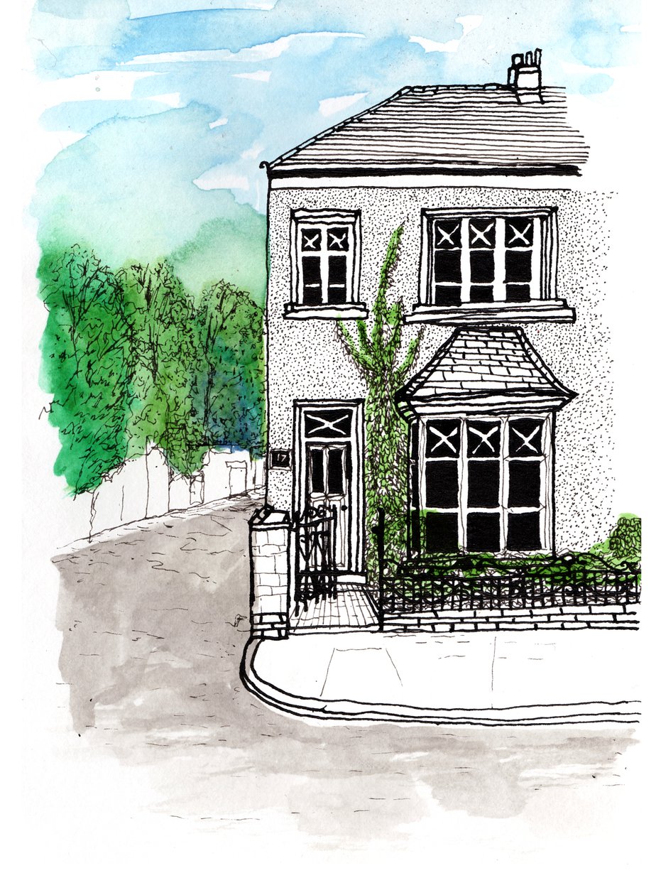 Belmont Road, 2020 door Charlotte Orr