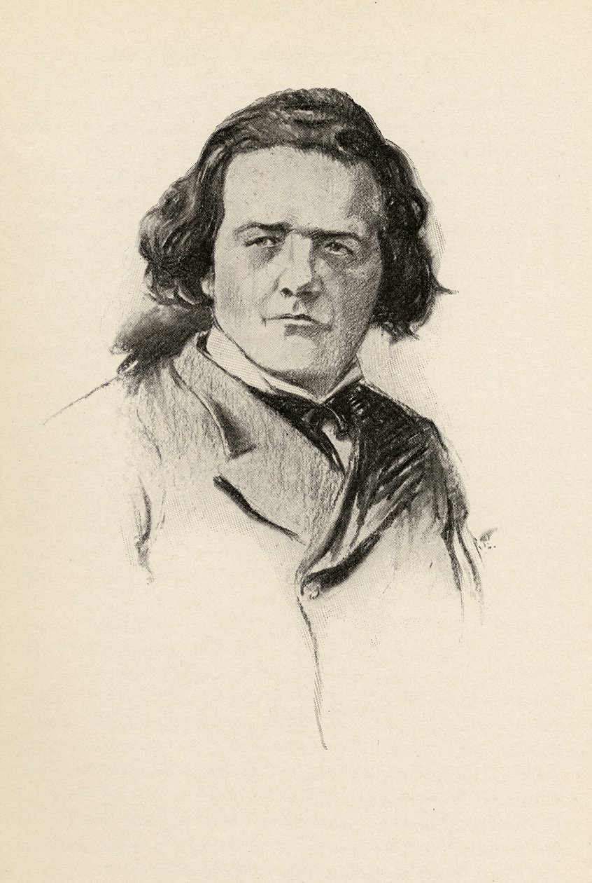 Anton Rubenstein (1830-94) illustratie uit 
