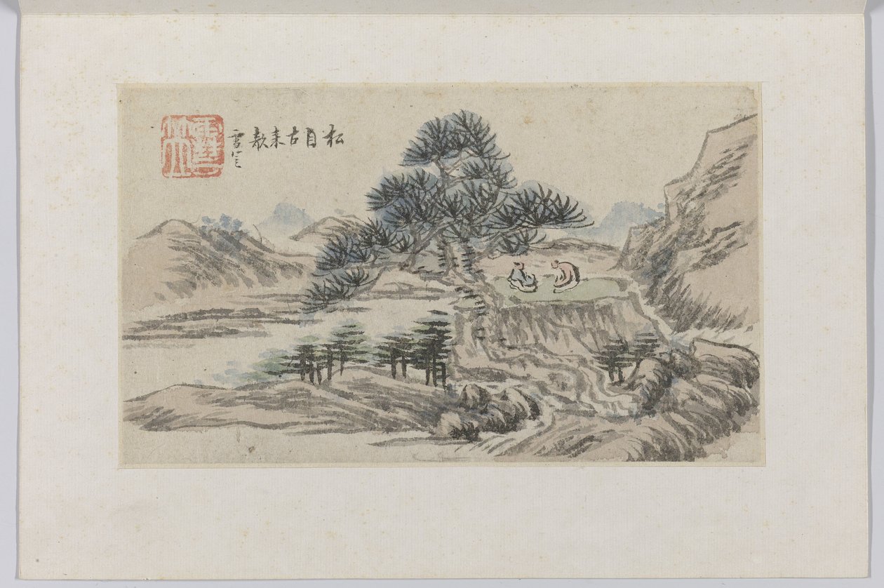 Landschap door Cheng Men