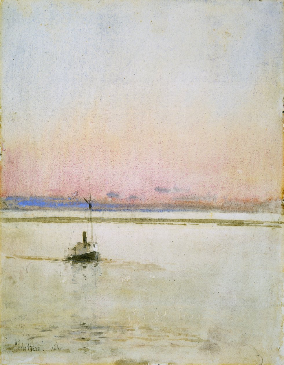 Zonsondergang door Childe Frederick Hassam