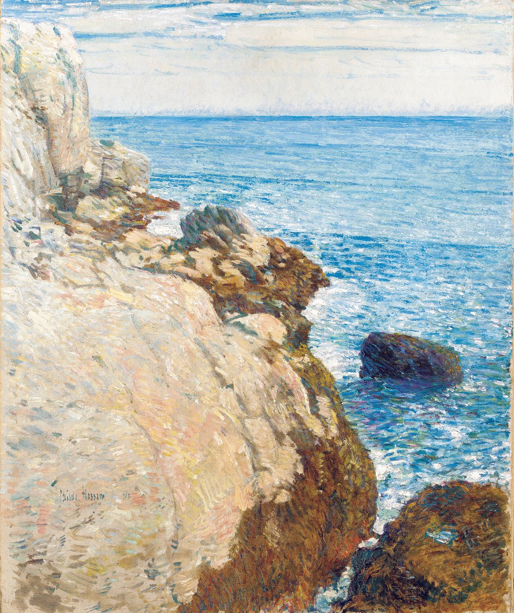 De Oostelijke Kaap, Appledore - Isles of Shoals door Childe Frederick Hassam