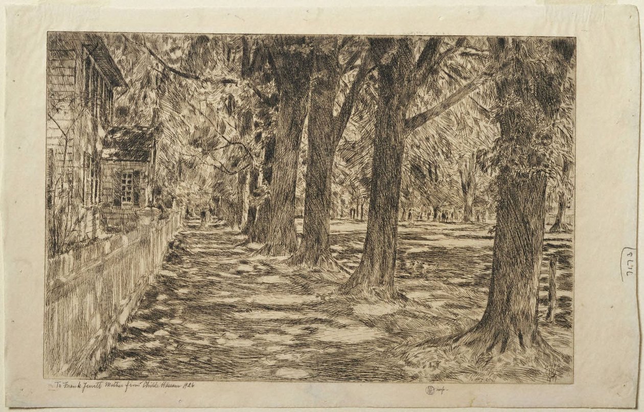 Easthampton door Childe Hassam