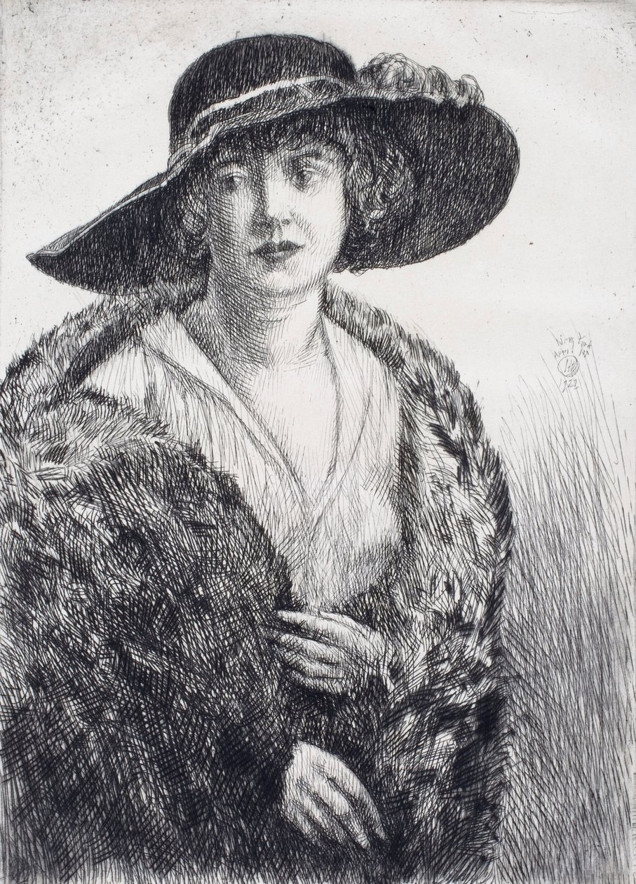 Mevrouw Erminie Gagnon door Childe Hassam
