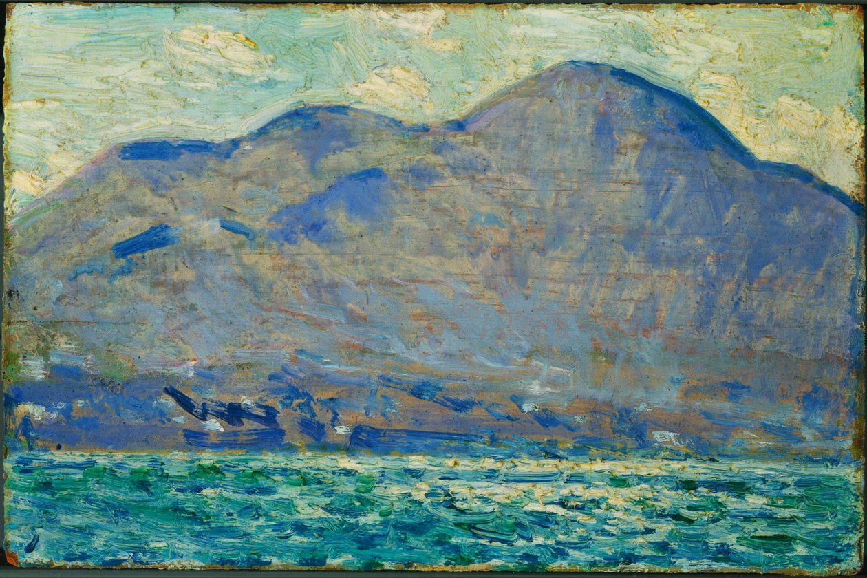 Mount Beacon bij Newburgh door Childe Hassam