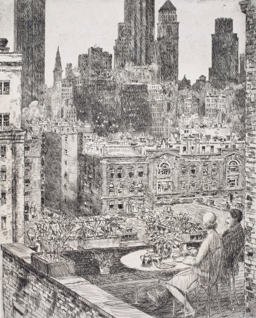 New York, voorjaar 1931 door Childe Hassam