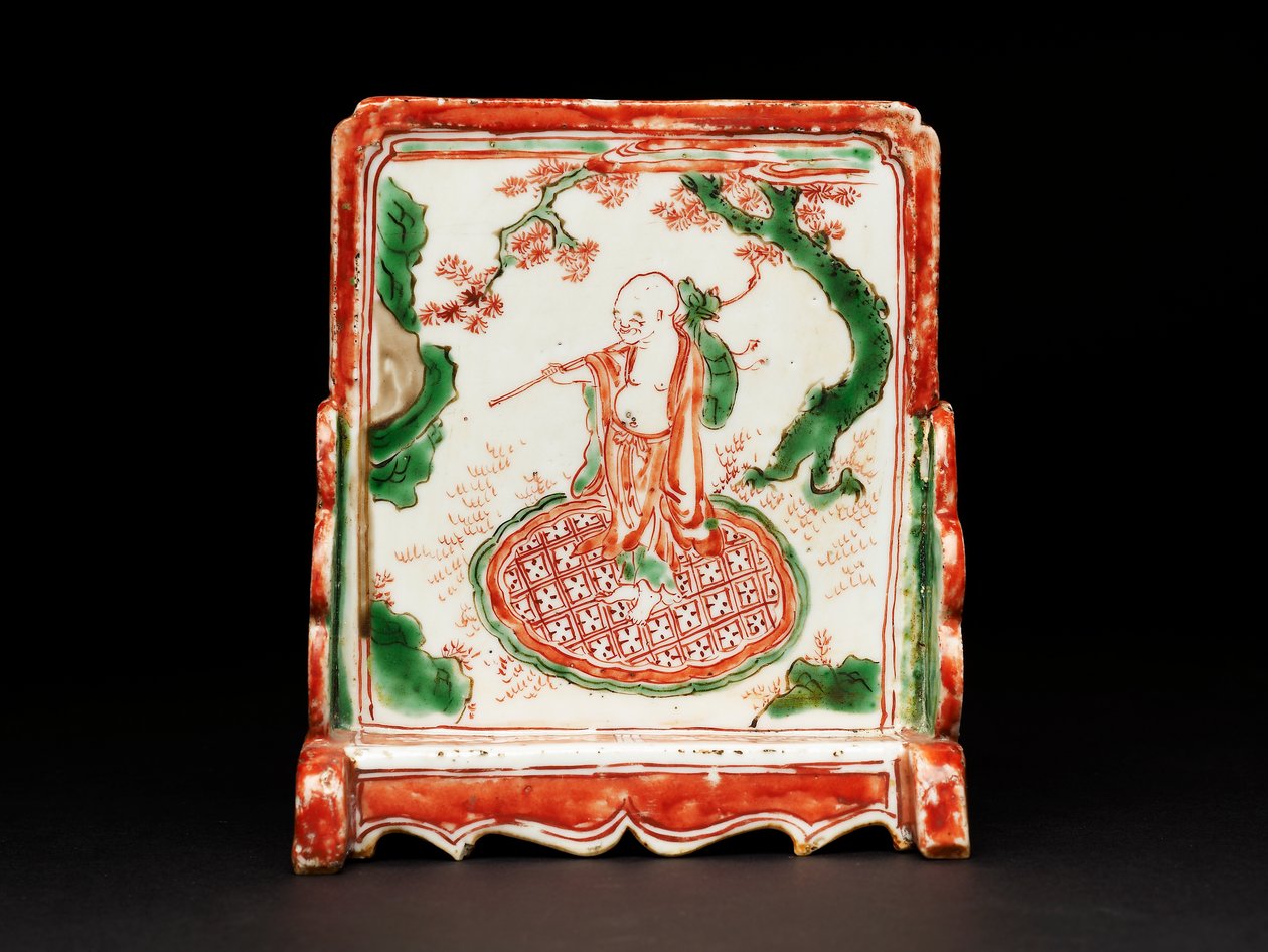 Penseelstandaard door Chinese School