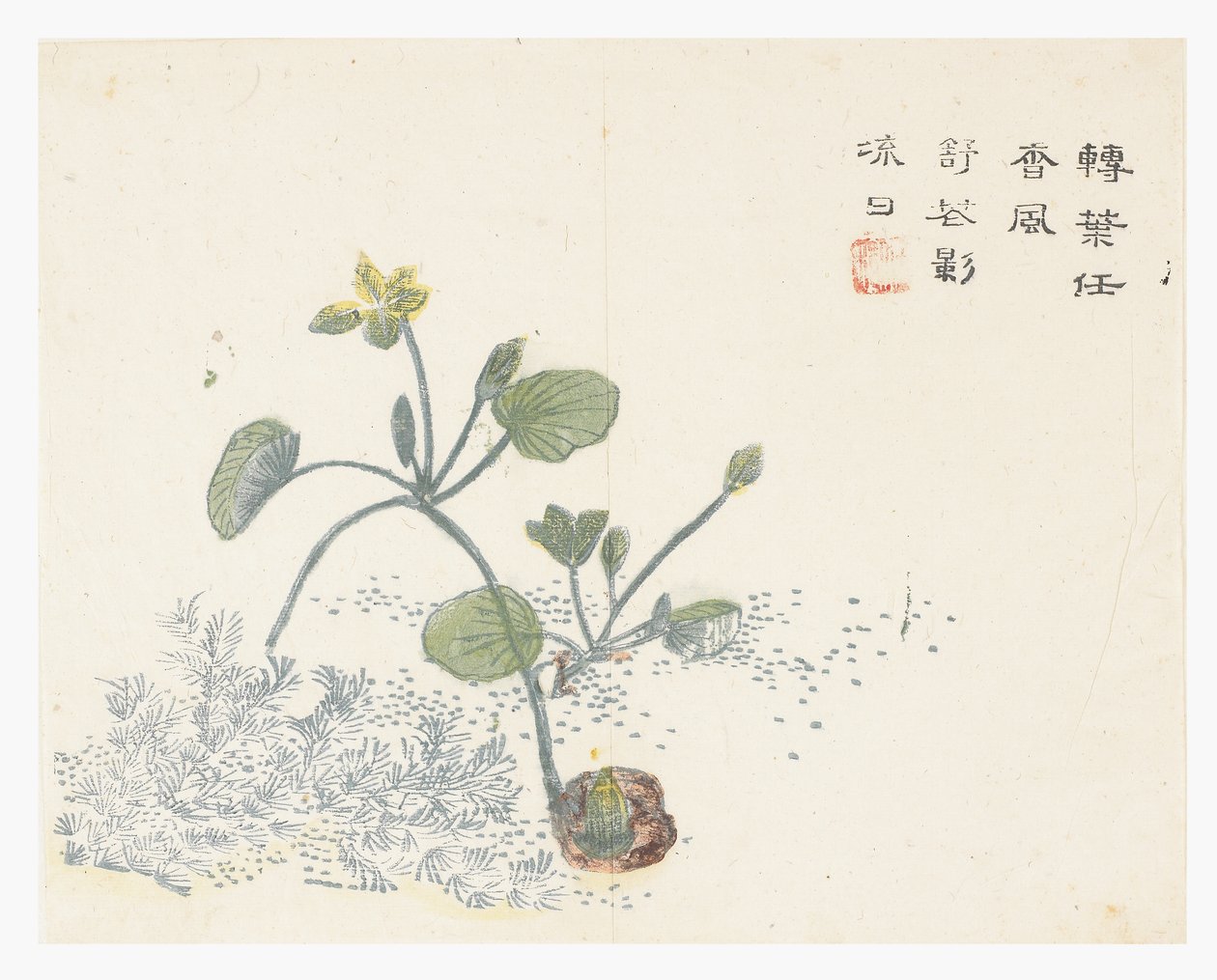 Mosterdzaadtuin door Chinese School