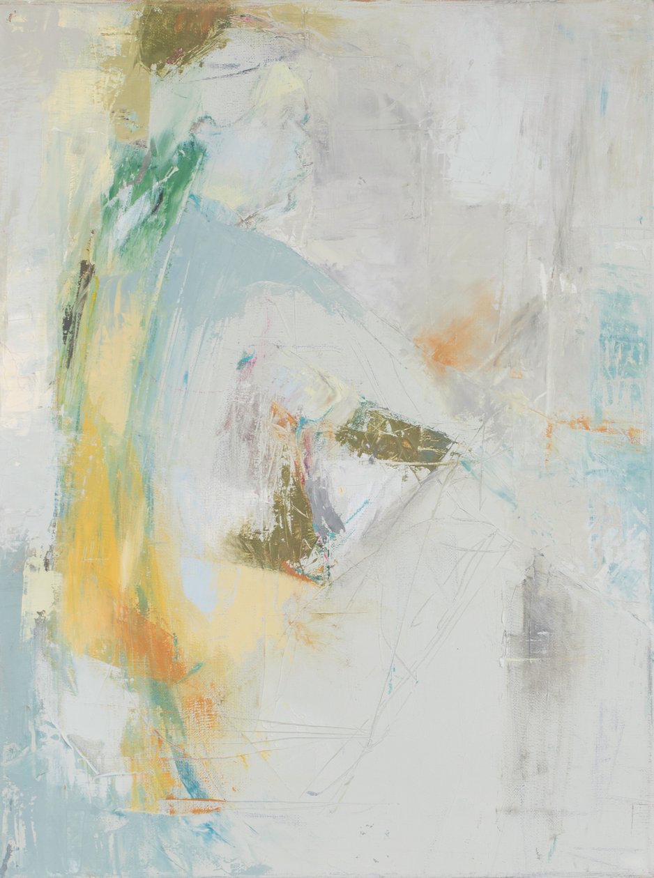 Clelia, abstract leven schilderij, 2017 door Ching Fun Tso