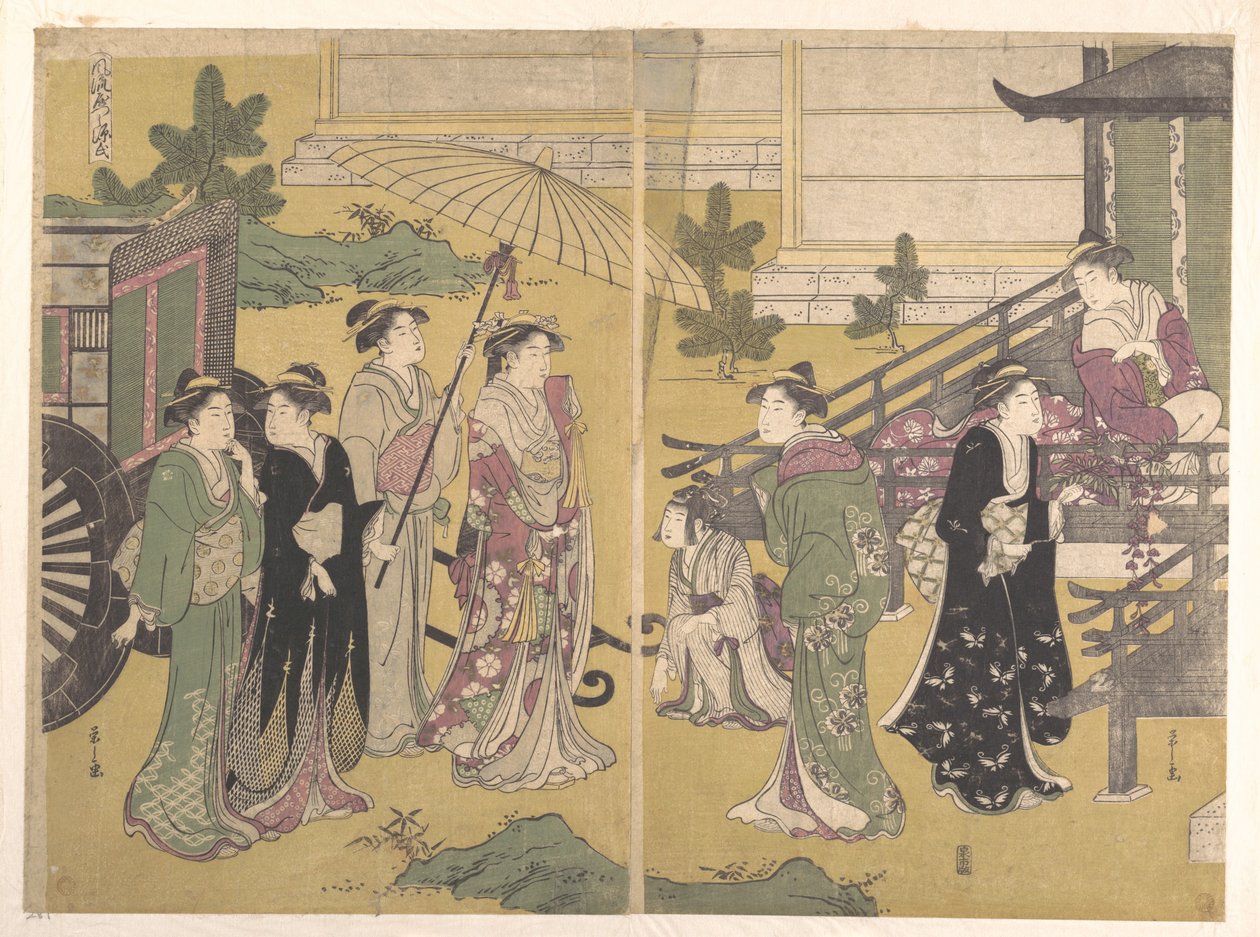 Fuji no Uraha door Chobunsai Eishi