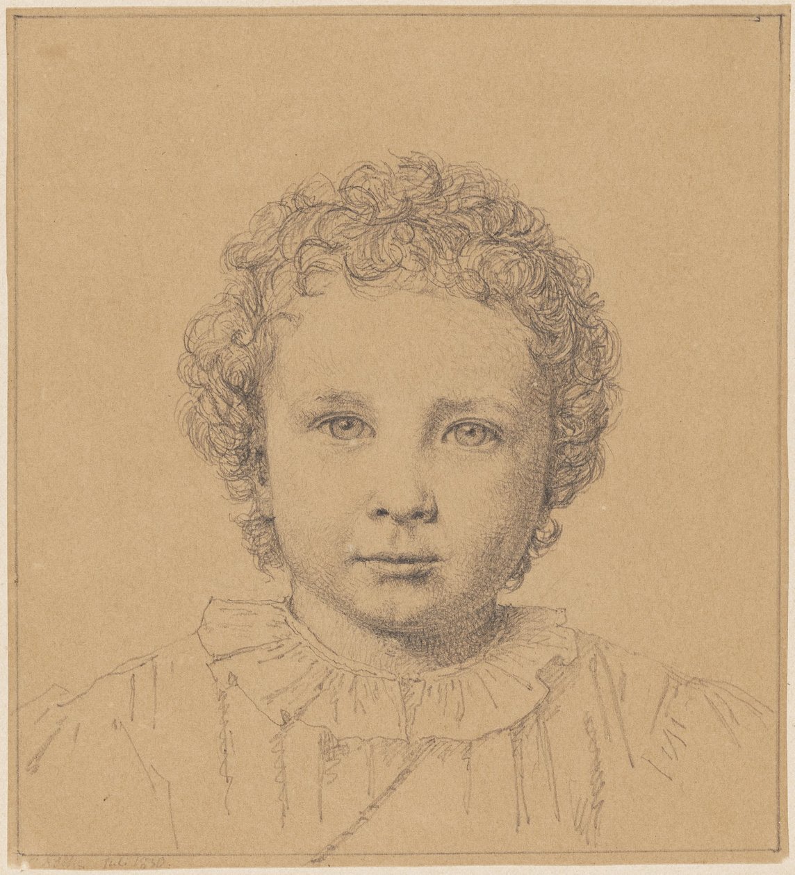 Carl [Ludvig Vilhelm Rømer] von Nutzhorn (1828-1899), minister van Binnenlandse Zaken en procureur-generaal, gouverneur van het graafschap Vejle door Christen Købke