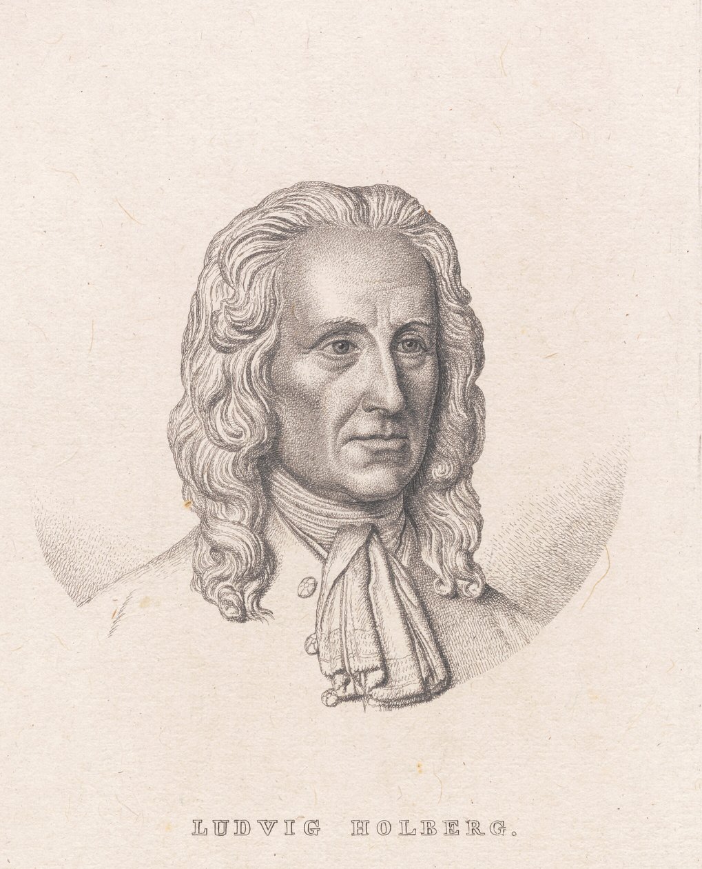 Ludvig Holberg door Christen Købke