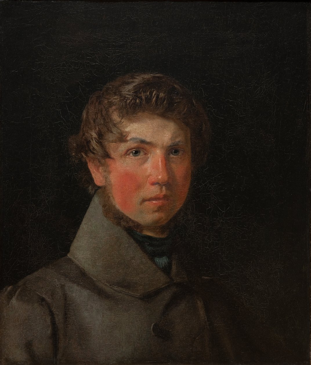 Zelfportret, ca. 1833 door Christen Schjellerup Kobke
