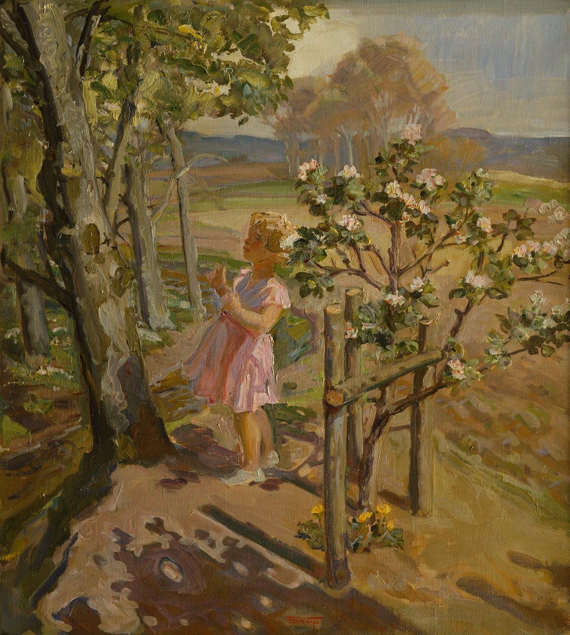 In de Boomgaard door Christian Carl Forup