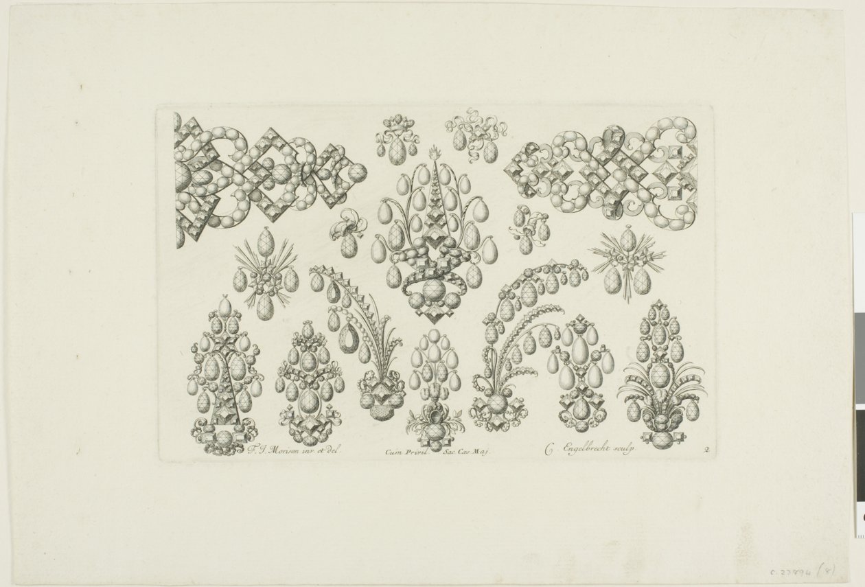 Ontwerpen voor sieraden door Christian Engelbrecht