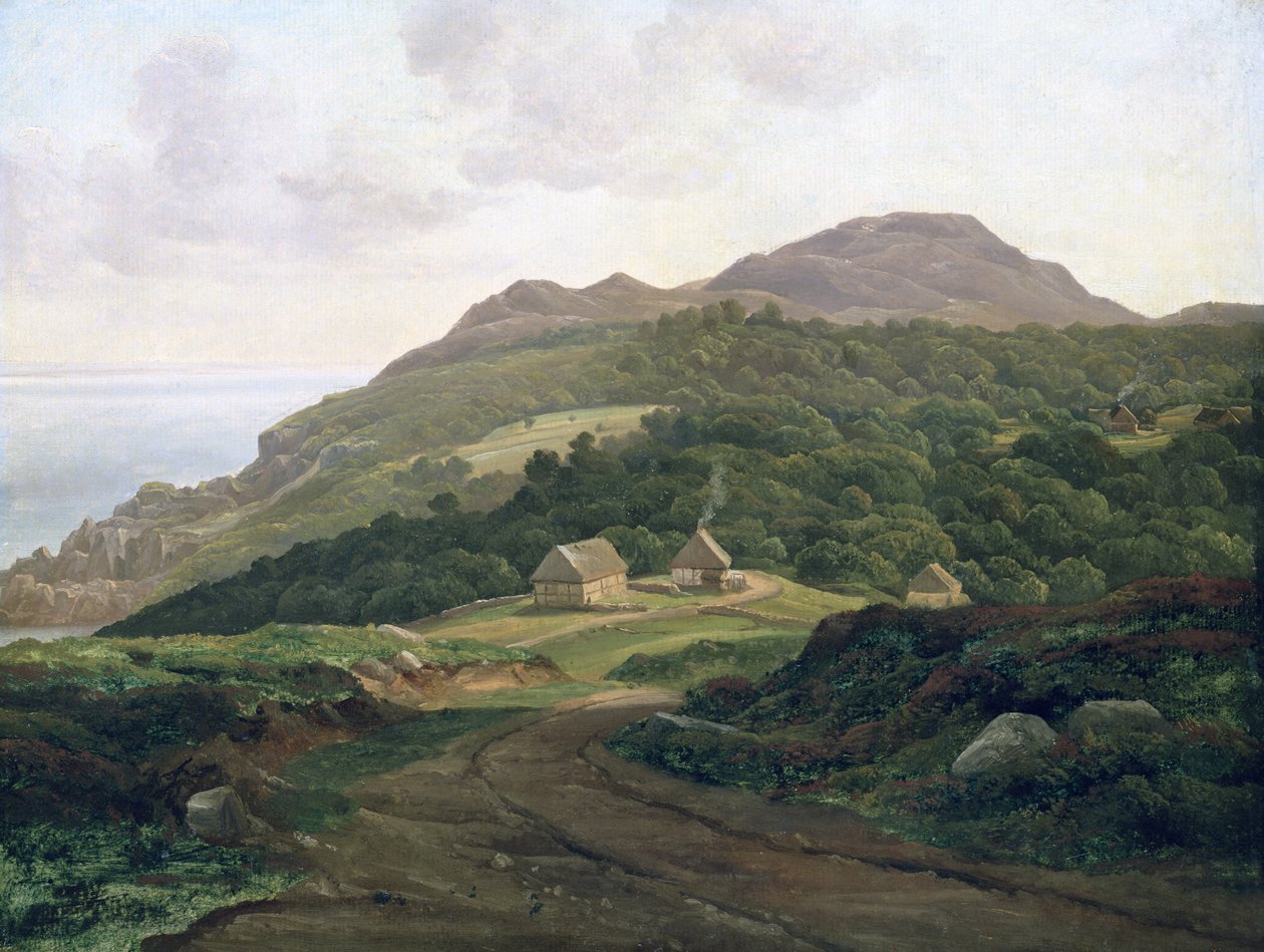 Aan de Zweedse kust door Christian Ernst Bernhard Morgenstern