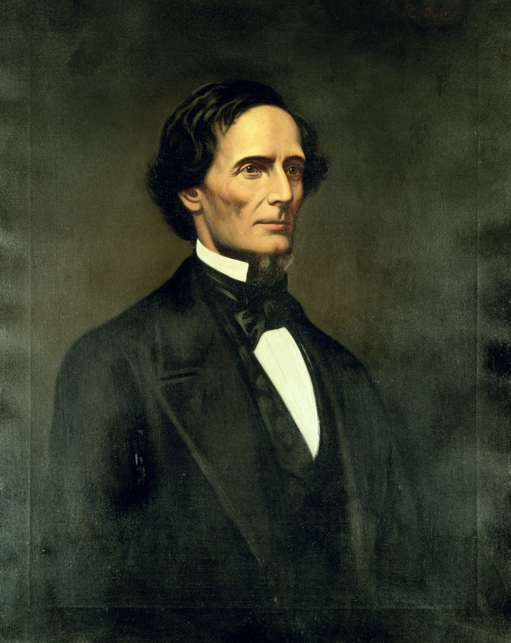 Jefferson Davis door Christian F. Schwerdt