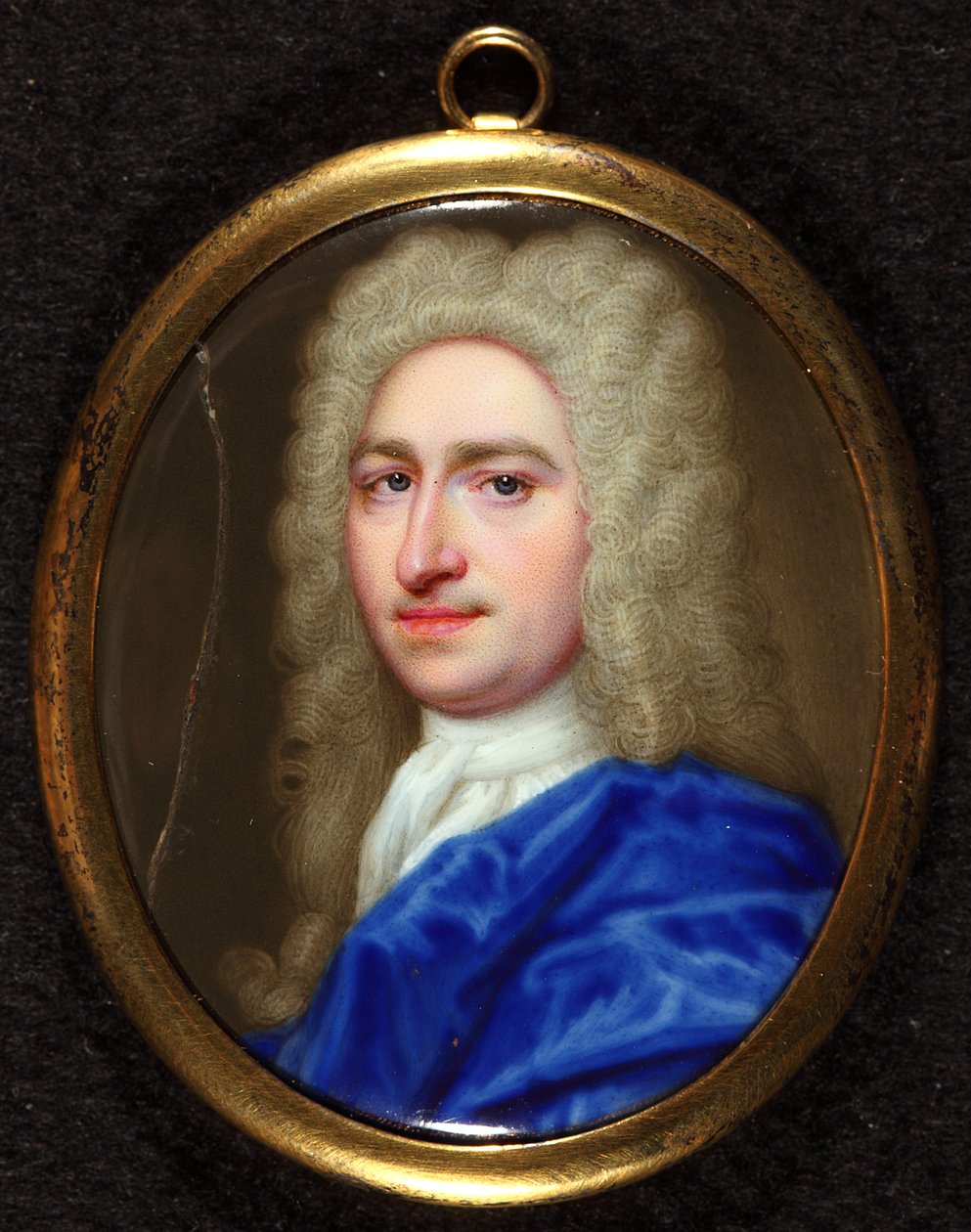 Porträt eines Herrn door Christian Friedrich Zincke