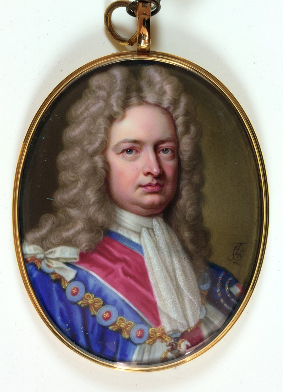 Robert Harley 1e Graaf van Oxford en Mortimer, 1716 door Christian Friedrich Zincke