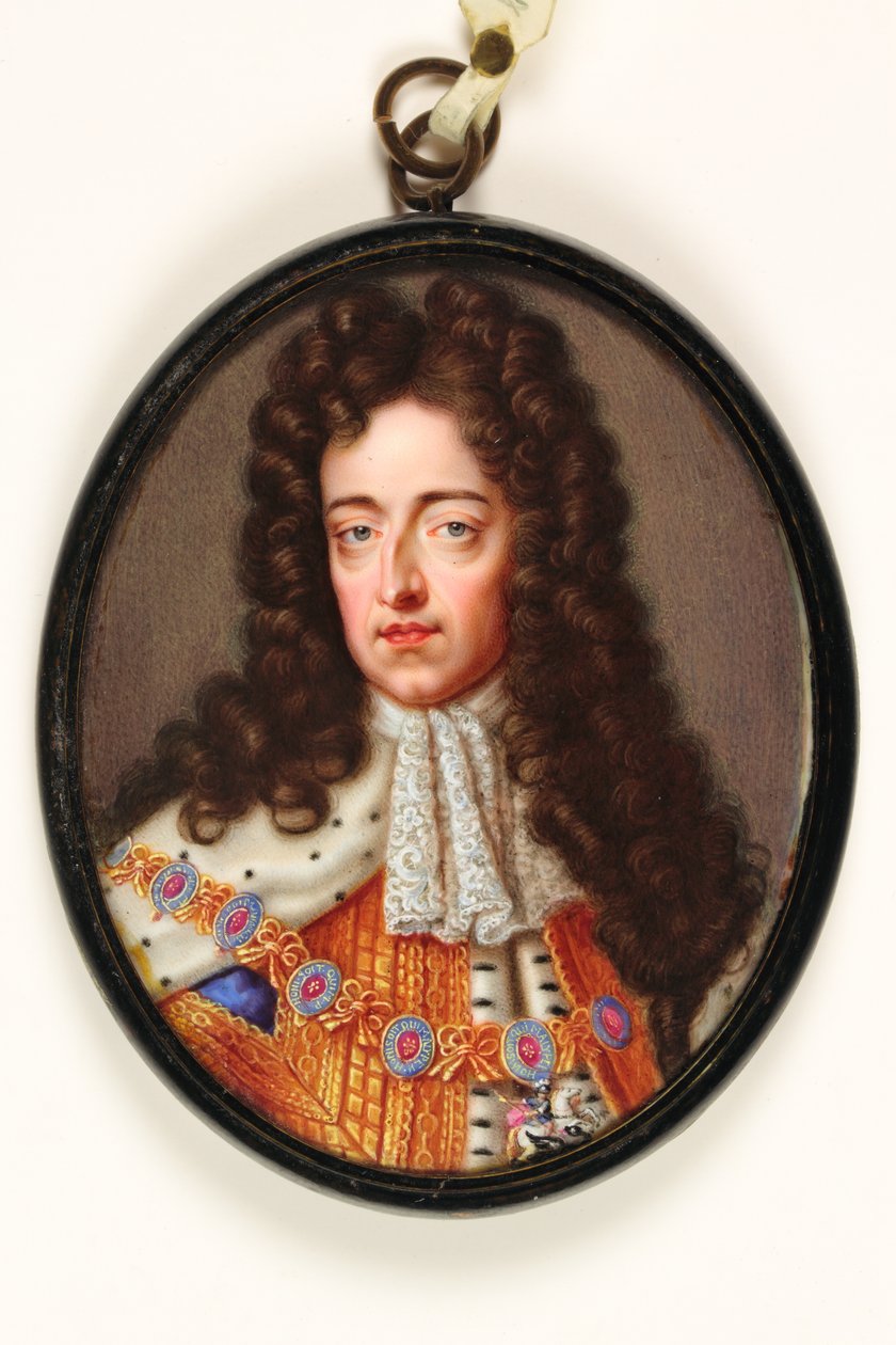 Willem III door Christian Friedrich Zincke