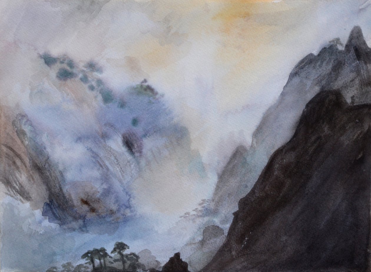 Magische Berg, 2015 door Christian Furr
