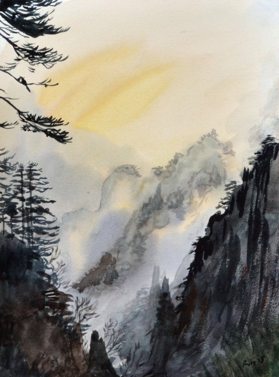 Gele wolken, 2015 door Christian Furr
