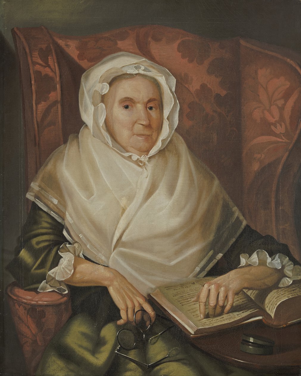 Portret van mevrouw Nicholas Salisbury door Christian Gullager