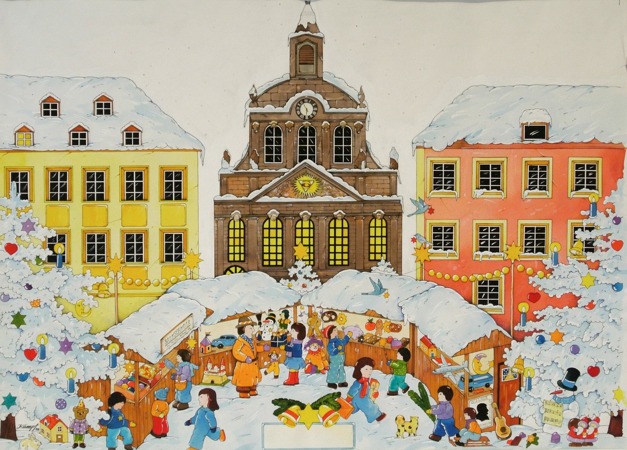 Kerstmarkt door Christian Kaempf