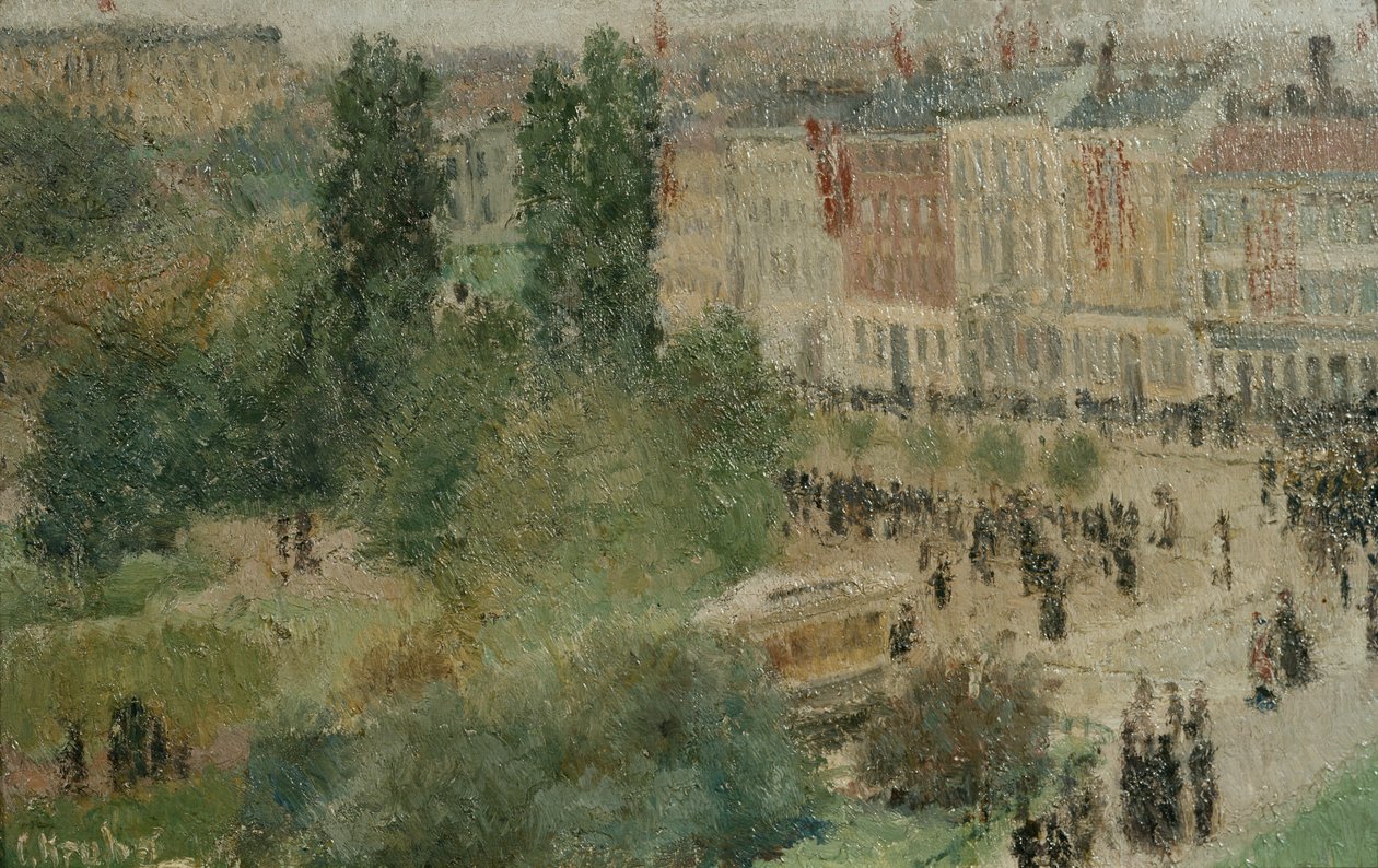 Eidsvoll plein door Christian Krohg