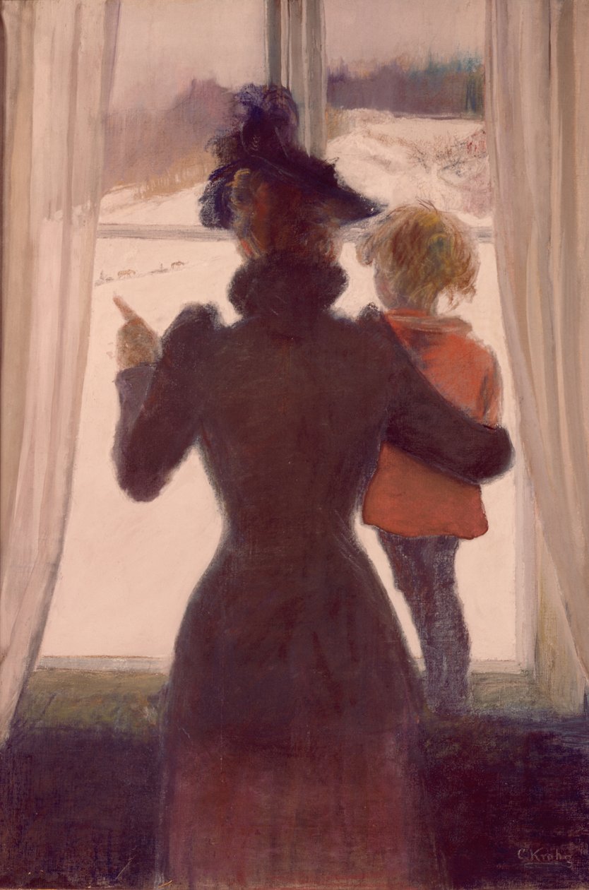 Zonder titel door Christian Krohg