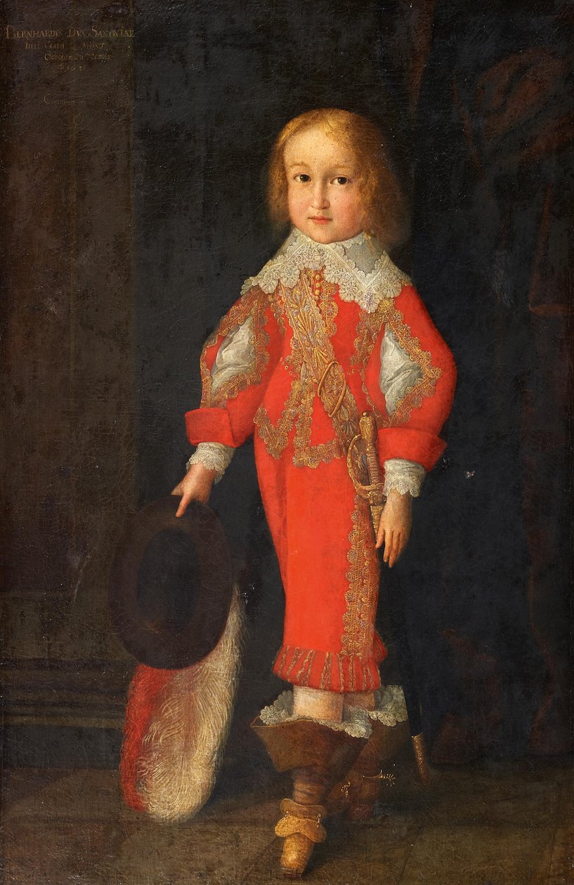 Portret van Bernhard van Saksen-Jena (1638-1678) door Christian Richter