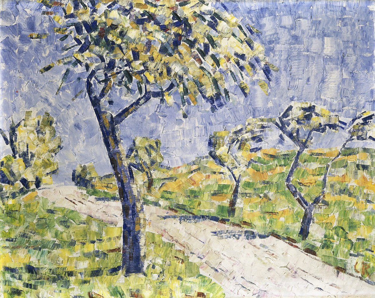 Herfstlandschap door Christian Rohlfs