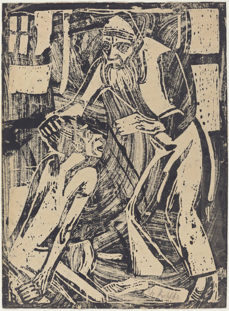 Terugkeer van de Verloren Zoon, 1916 door Christian Rohlfs