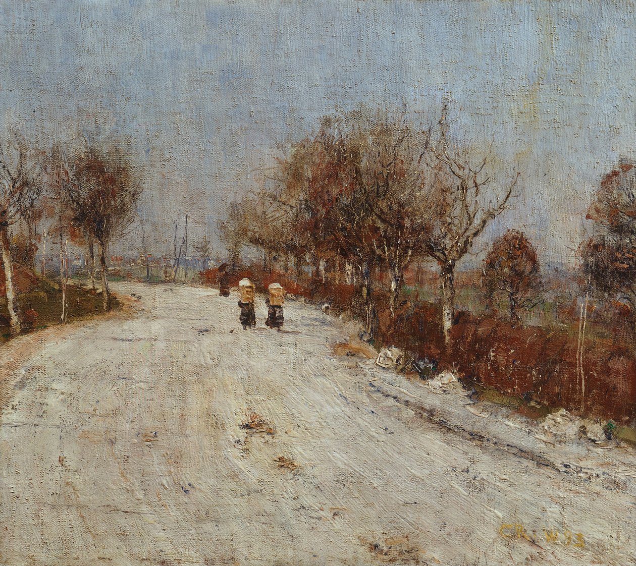 De weg naar Gelmeroda door Christian Rohlfs