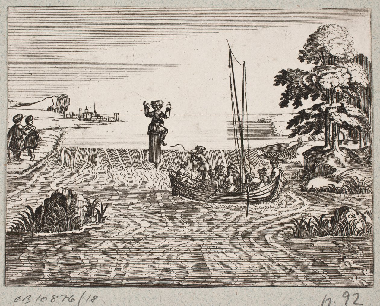 Illustratie voor Adam Olearius, "Persianischer Rosenthal von einem Sinnreichen Poeten Schich Saadi [...]", Schleswig 1660 door Christian Rothgiesser