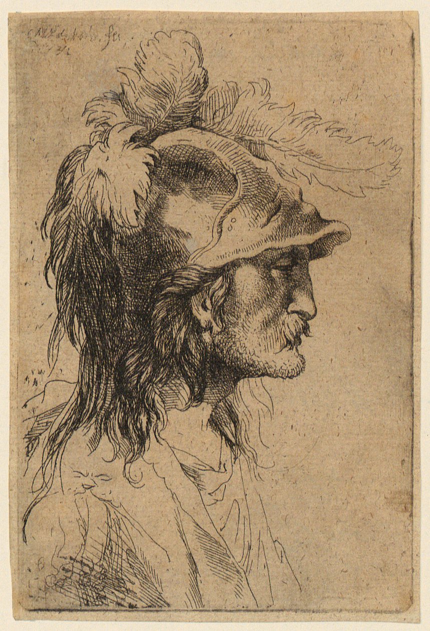 Messenslijper door Christian Wilhelm Ernst Dietrich