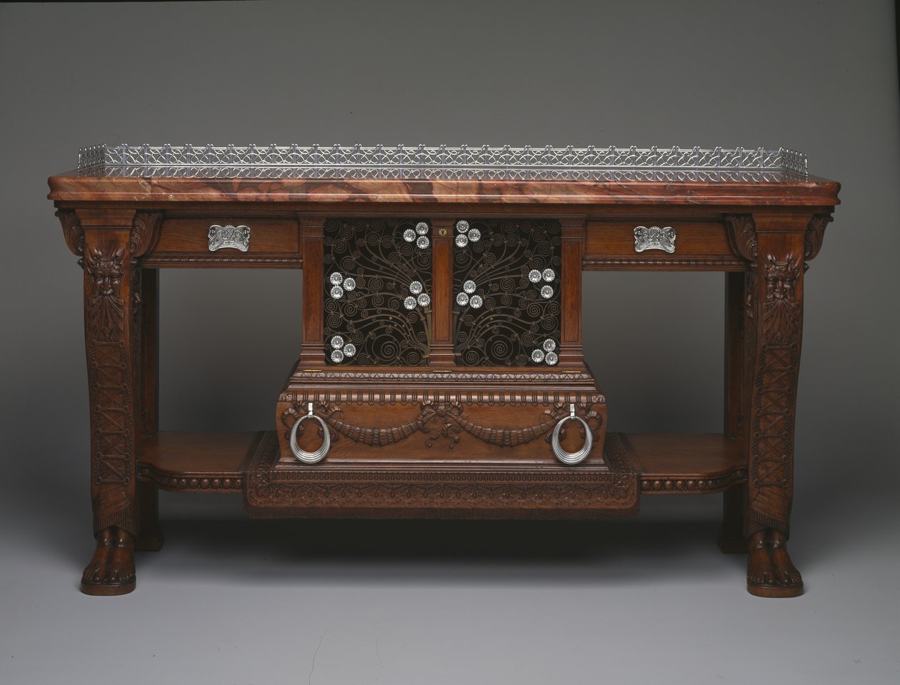 Vanderbilt Console door Christian and Gustave  Herter