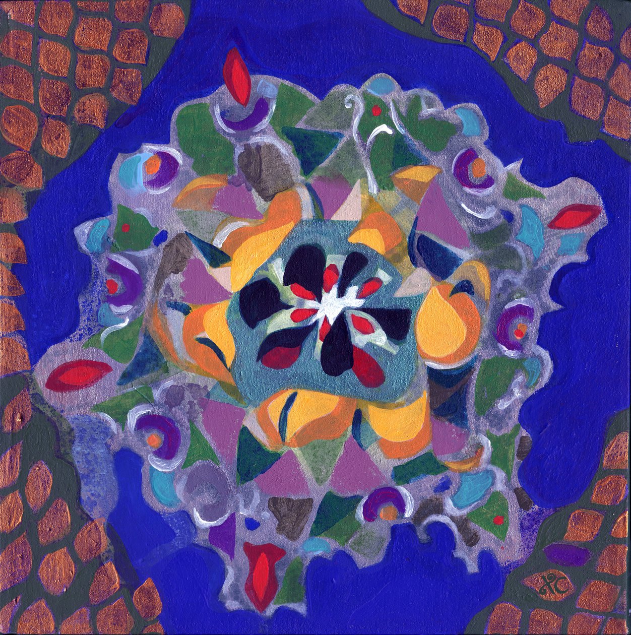 Meditatie 10, c. 2017 door Christina Saj