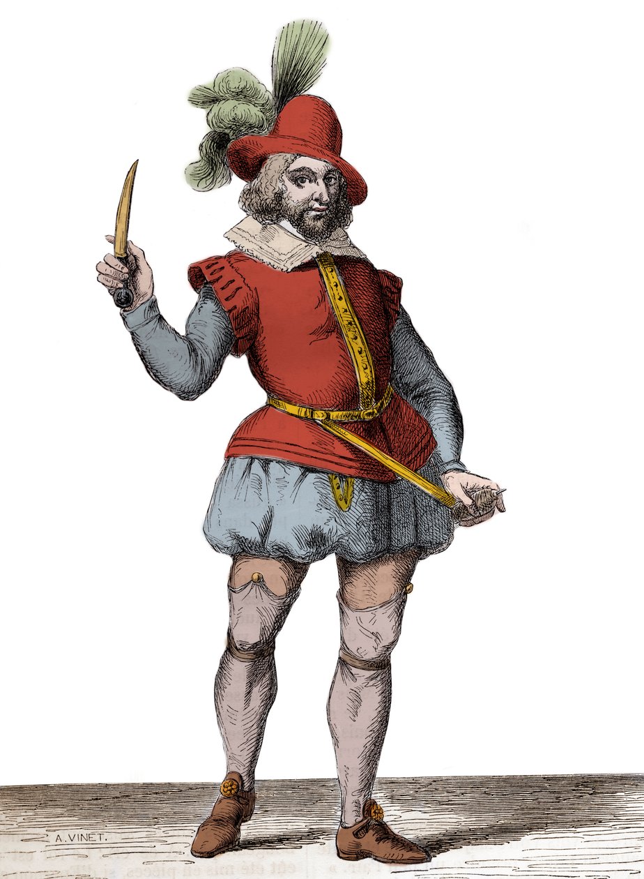 Portret van Francois Ravaillac, de moordenaar van Henri IV (1553-1610) door Christoffel van the Elder Sichem