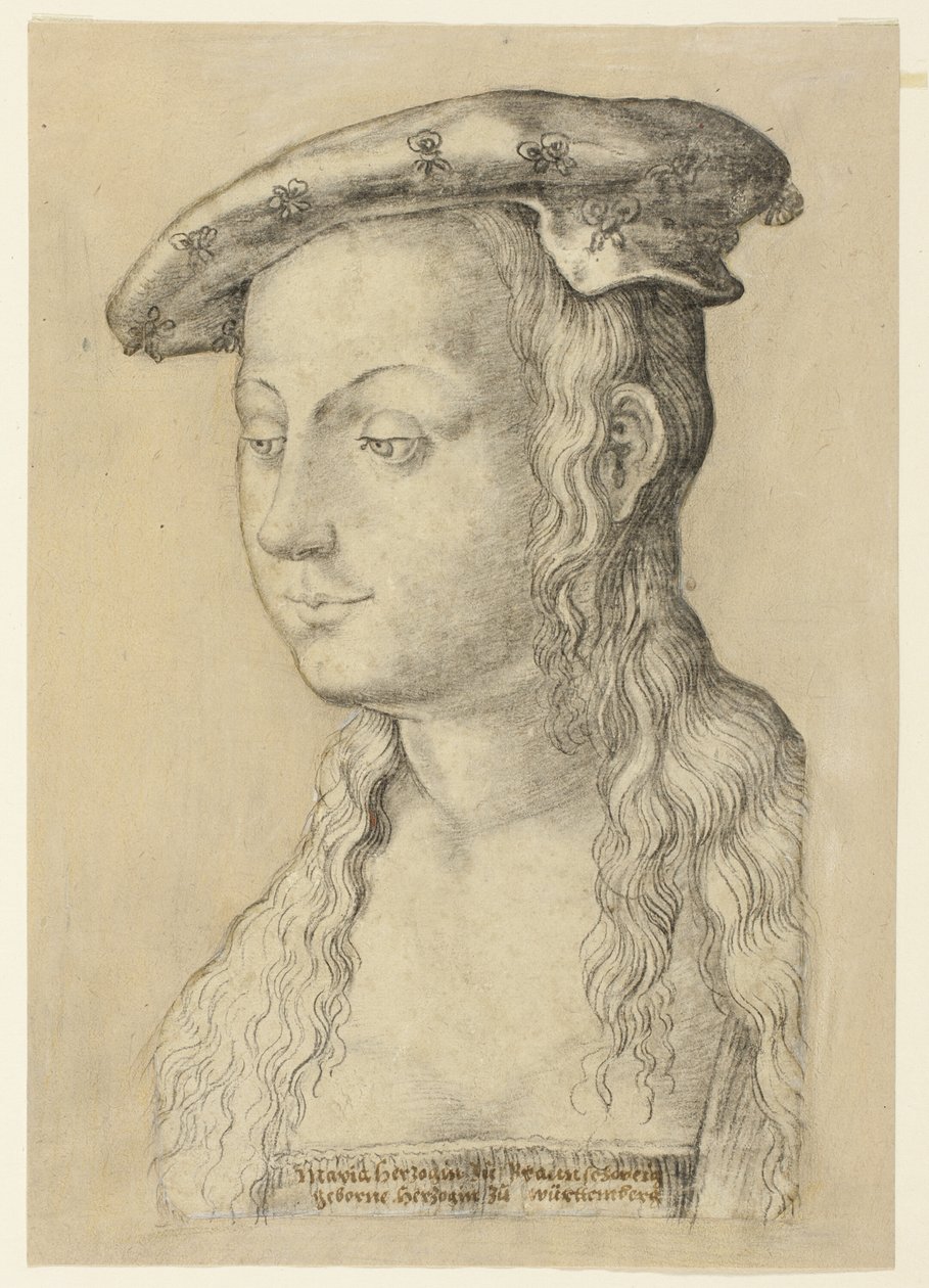 Maria Hertogin van Brunswijk, Geboren Hertogin van Württemberg door Christoph Schwarz