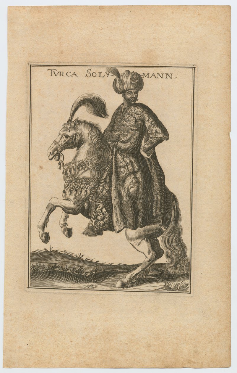 Suleiman II, Sultan van het Ottomaanse Rijk door Christoph Wiegel