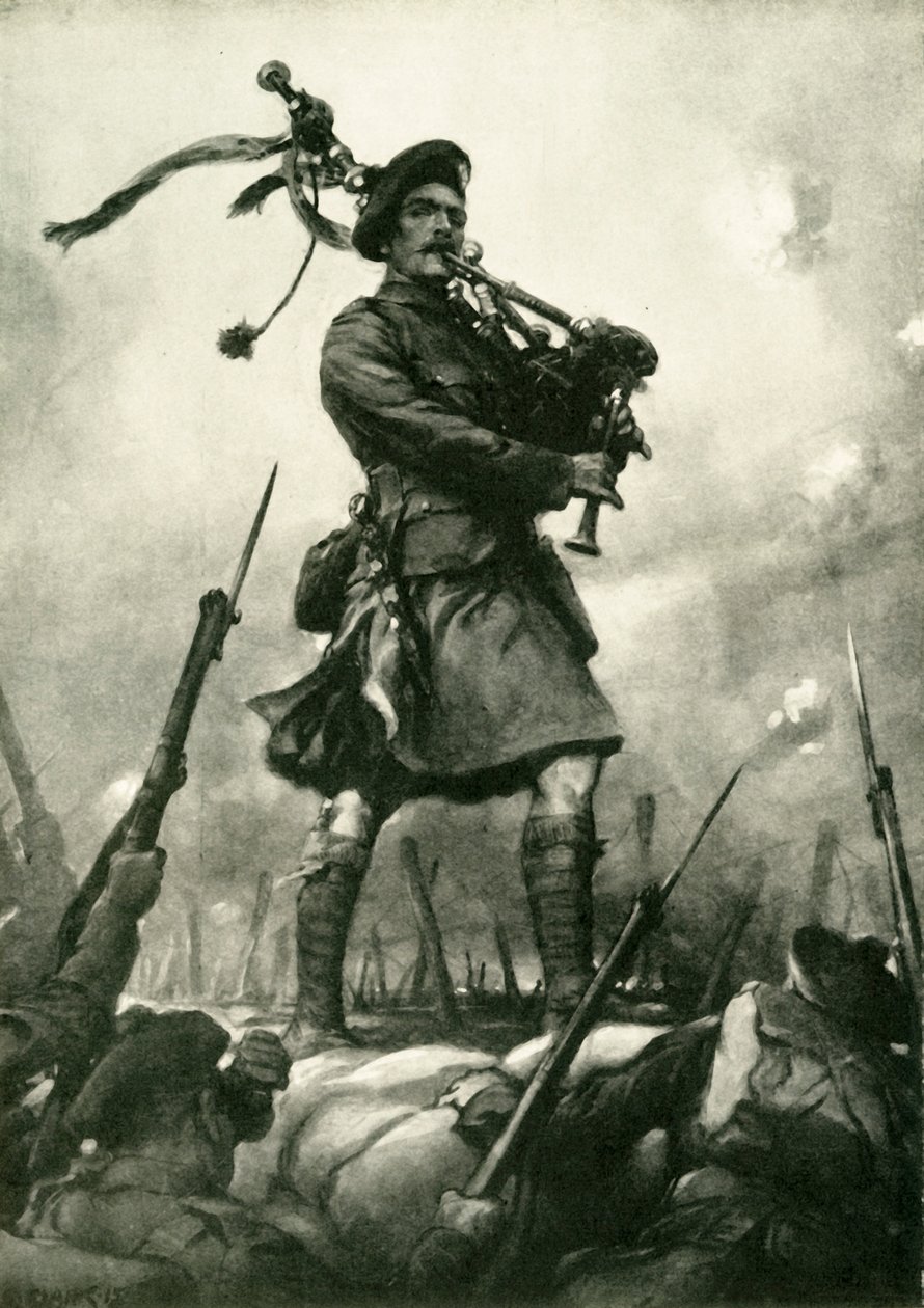Hoe Piper Laidlaw het Victoria Cross won op 25 september 1915 door Christopher Clark
